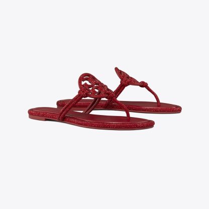 MILLER PAVÉ KNOTTED SANDAL