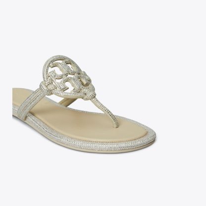 MILLER PAVÉ KNOTTED SANDAL