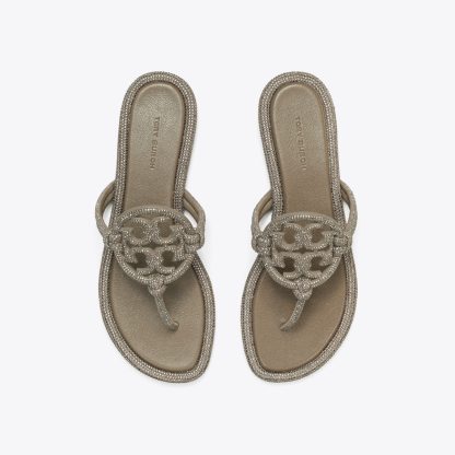 MILLER PAVÉ KNOTTED SANDAL