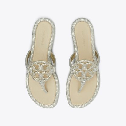 MILLER PAVÉ KNOTTED SANDAL