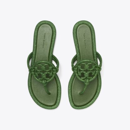 MILLER PAVÉ KNOTTED SANDAL