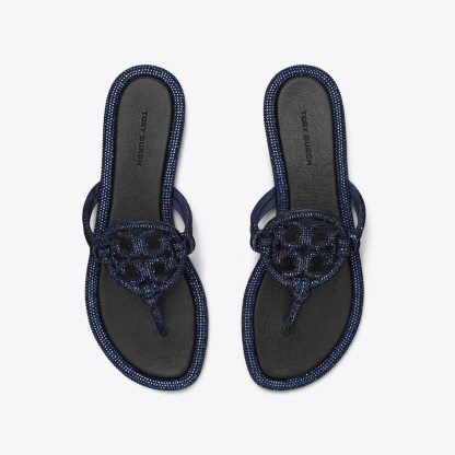 MILLER PAVÉ KNOTTED SANDAL
