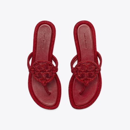 MILLER PAVÉ KNOTTED SANDAL