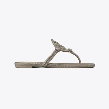 MILLER PAVÉ KNOTTED SANDAL