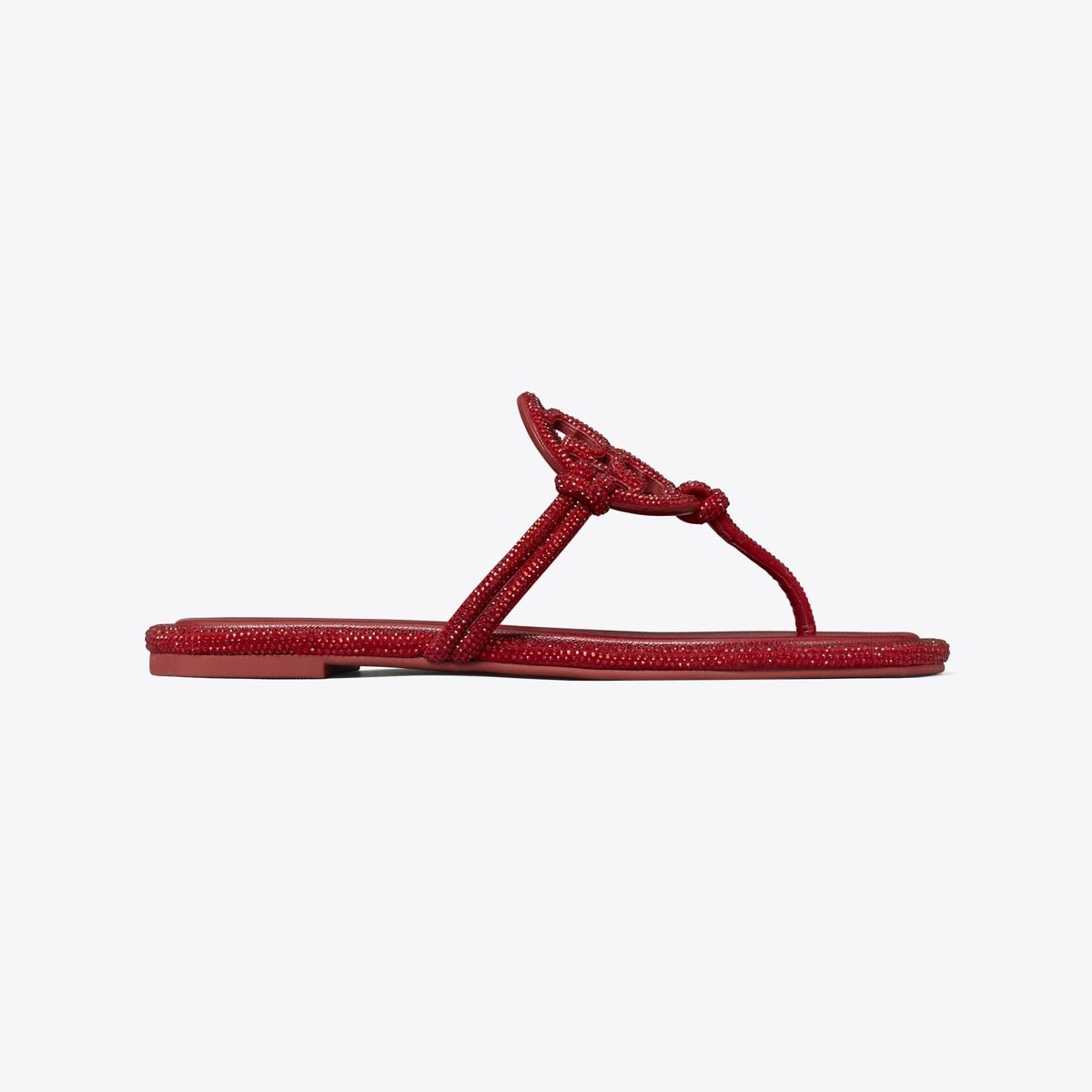 MILLER PAVÉ KNOTTED SANDAL