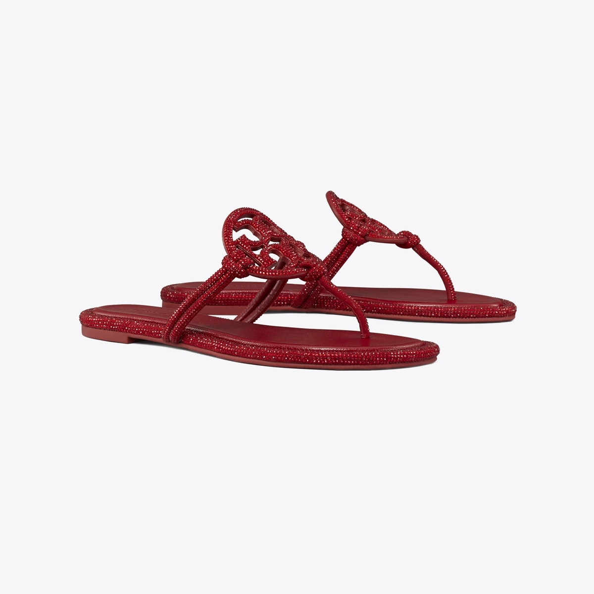 MILLER PAVÉ KNOTTED SANDAL