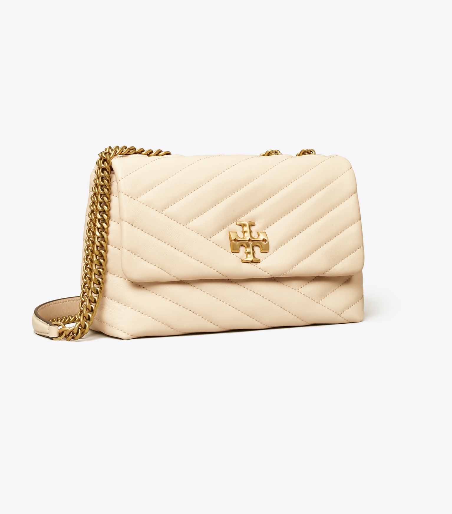 SMALL KIRA CHEVRON CONVERTIBLE SHOULDER BAG