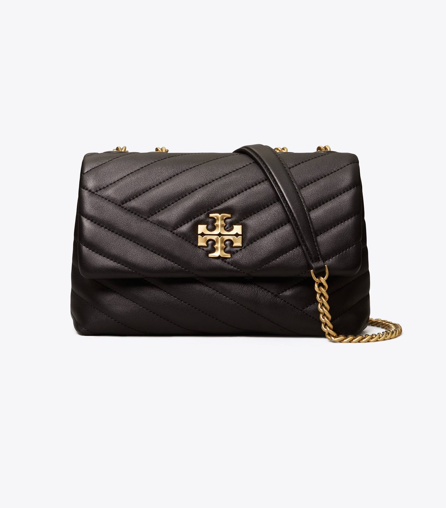 SMALL KIRA CHEVRON CONVERTIBLE SHOULDER BAG
