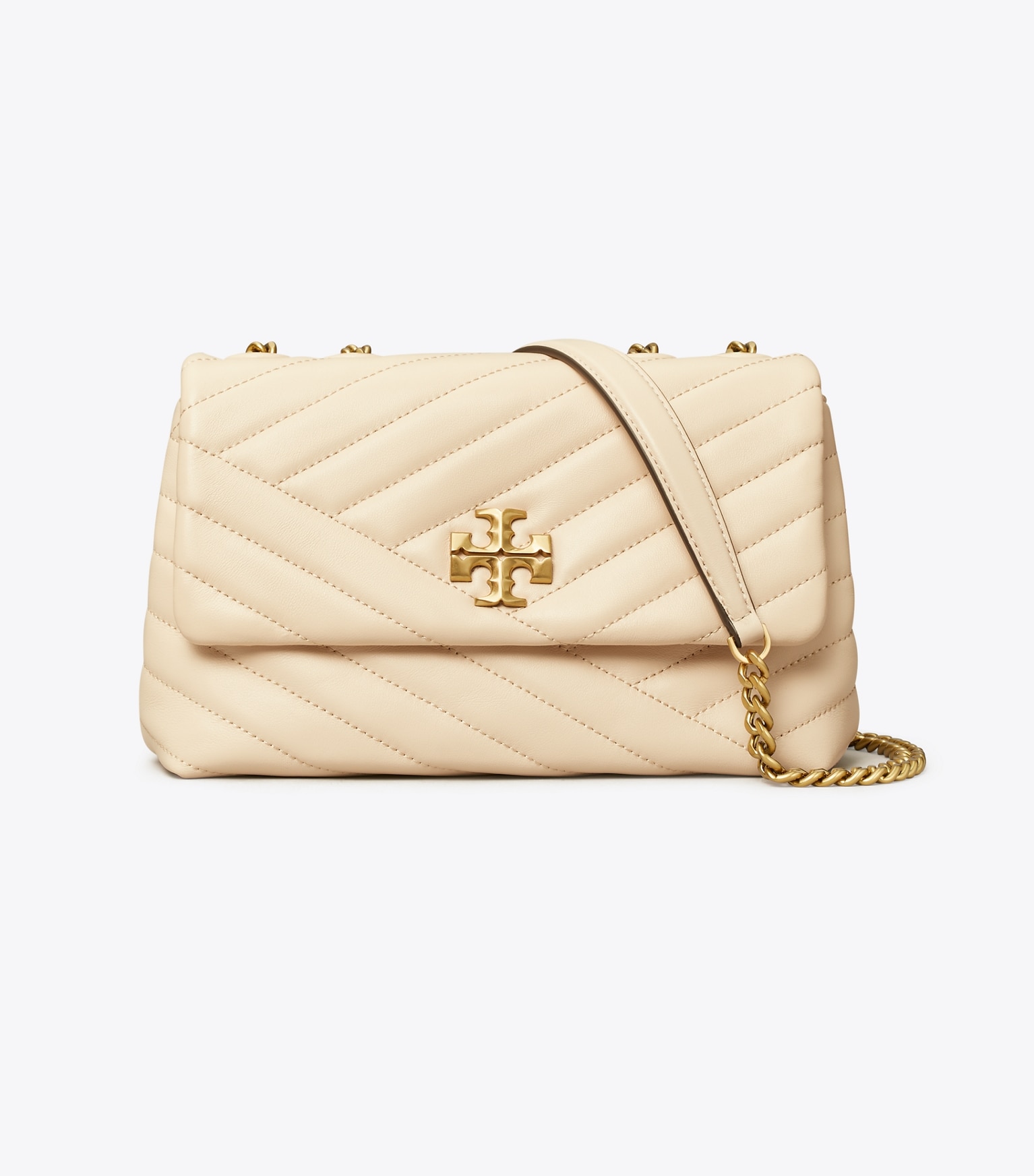 SMALL KIRA CHEVRON CONVERTIBLE SHOULDER BAG