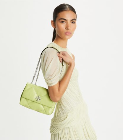 SMALL KIRA DIAMOND QUILT CONVERTIBLE SHOULDER BAG