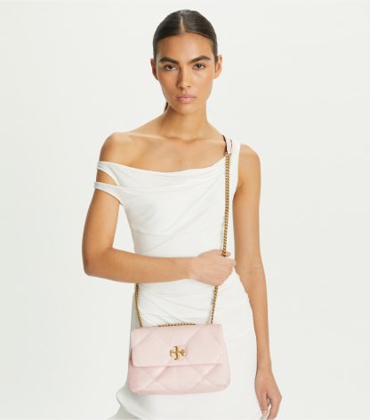 SMALL KIRA DIAMOND QUILT CONVERTIBLE SHOULDER BAG