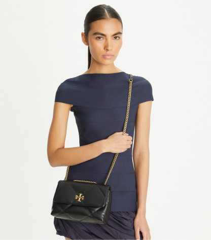 SMALL KIRA DIAMOND QUILT CONVERTIBLE SHOULDER BAG