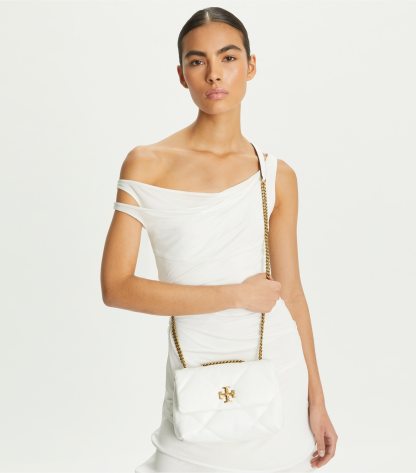 SMALL KIRA DIAMOND QUILT CONVERTIBLE SHOULDER BAG
