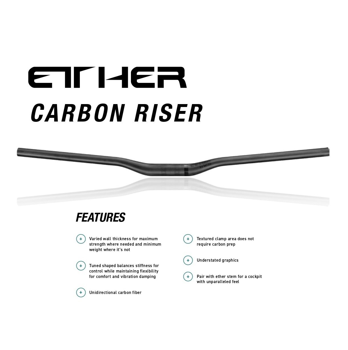 ETHER CARBON RISER BAR