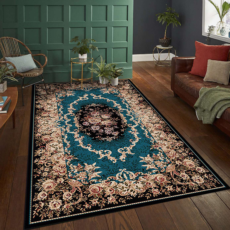 Rugava Machine-Washable Crystal Velvet Persian for Modern Palaces
