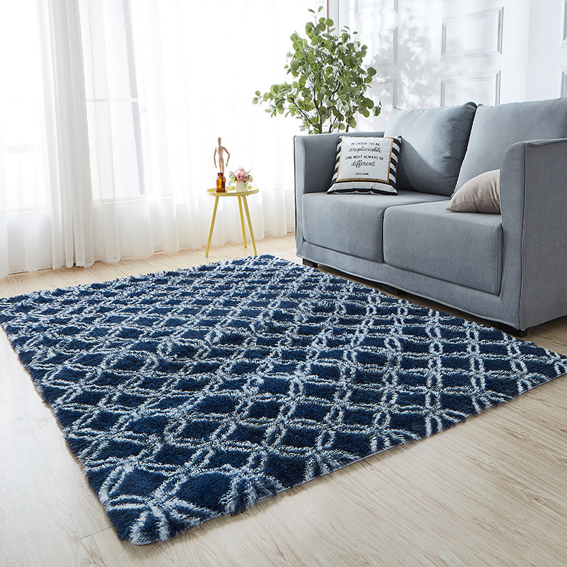 Factory Direct Supply Nordic Style Large Area Living Room Bedroom Full Coverage Home Long Plush Carpet Rug Mat Carpet