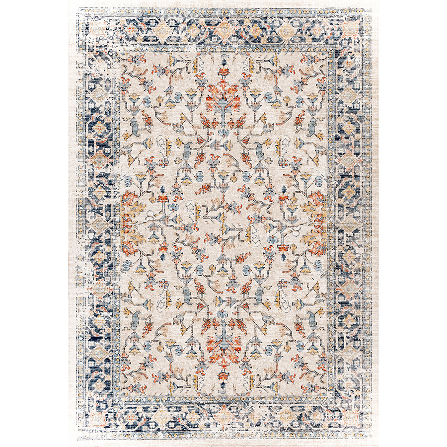 Vintage European Style High-End Dirt-Resistant Easy-Clean Living Room Bedroom Ultra-Soft Faux Cashmere Washable Machine Washable Carpet