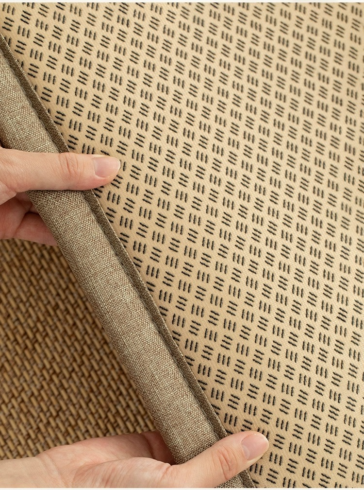 Rugava Pure handmade Cooling Mat Bamboo Woven Japanese Tatami Rattan Mat Summer Carpet Living Room Home Coffee Table Tea Room Bedroom