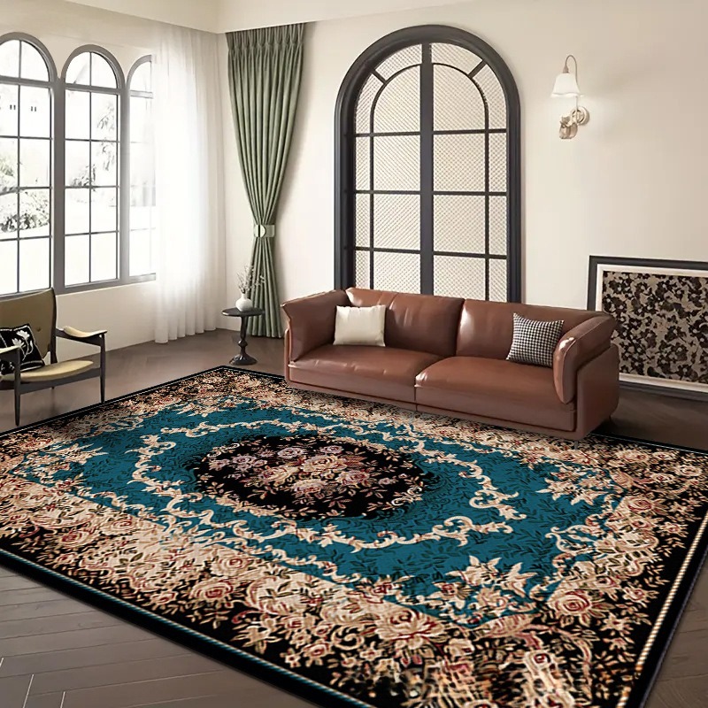 Rugava Machine-Washable Crystal Velvet Persian for Modern Palaces