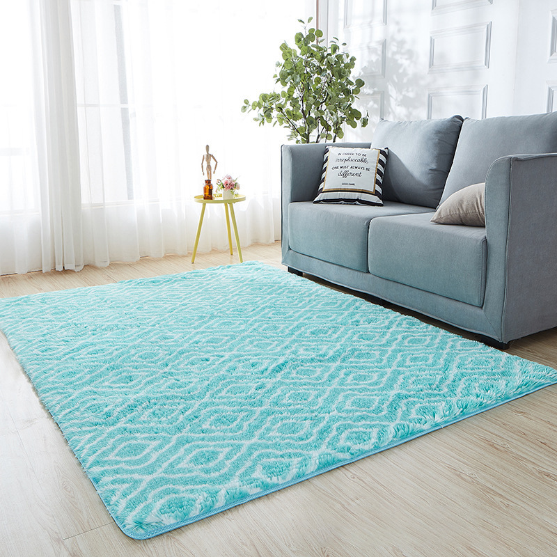 Factory Direct Supply Nordic Style Large Area Living Room Bedroom Full Coverage Home Long Plush Carpet Rug Mat Carpet