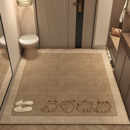 2025 New Entryway Wipe-Free Wash-Free Doormat High-End Feel Door Mat Customizable Mat