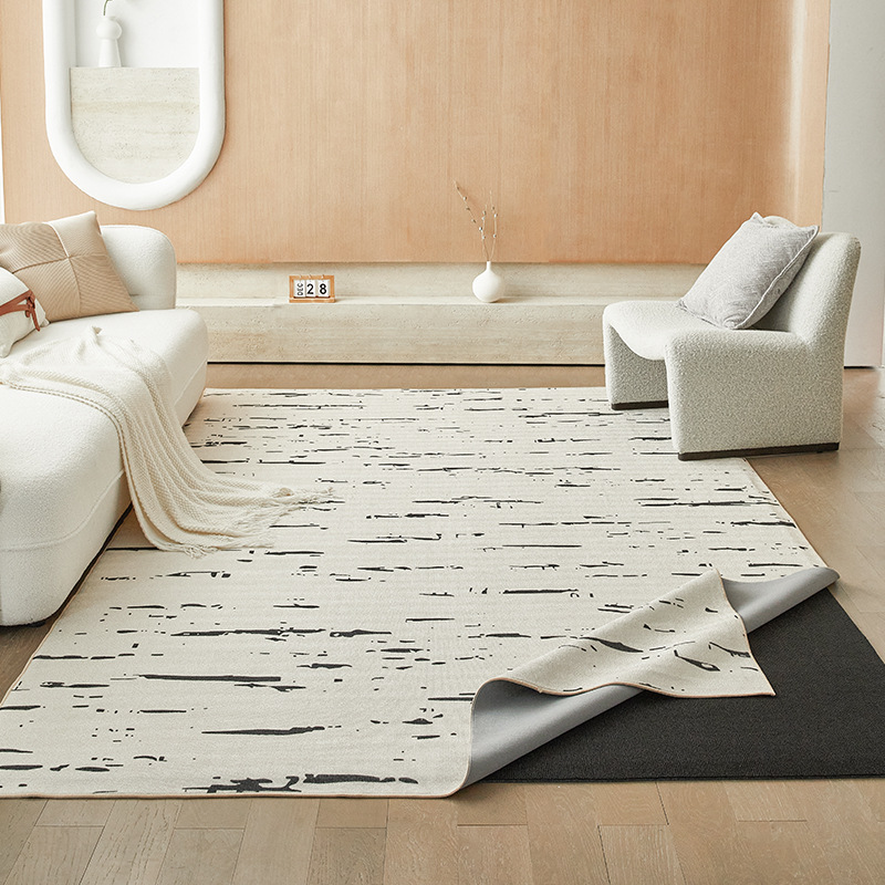 Rugava Double Layer Removable and Washable Machine Washable Living Room Carpet