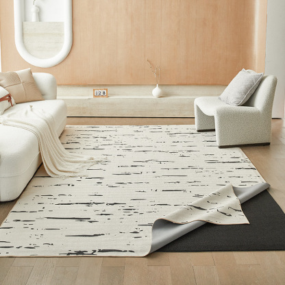 Rugava Double Layer Removable and Washable Machine Washable Living Room Carpet