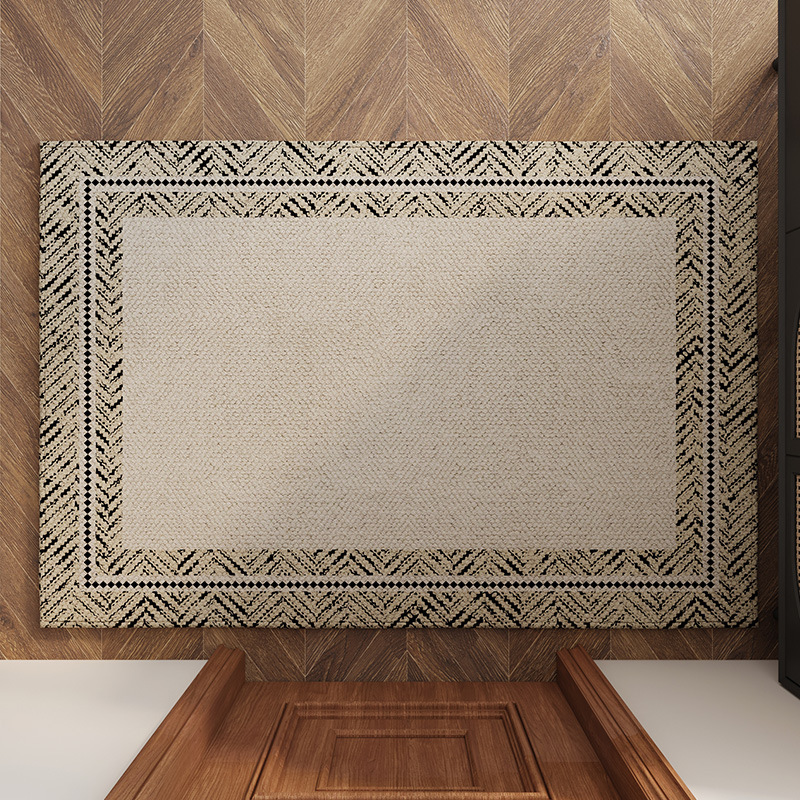 Luxury Entryway Loop Pile Carpet Large Area Full Coverage Wear-Resistant Floor Mat Entrance Doorway Dirt-Resistant Foot Mat