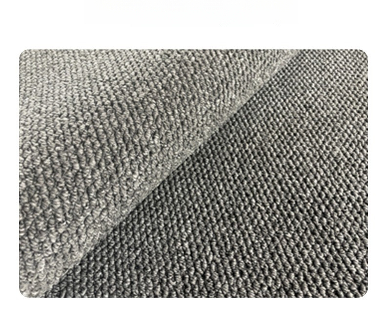 Imitation Sisal Carpet for Living Room, Vintage Style, Study Room, Full Coverage, Stain Resistant, Easy to Clean, Wash-Free, Wipeable Floor Mat, Bedroom Bedside Rug