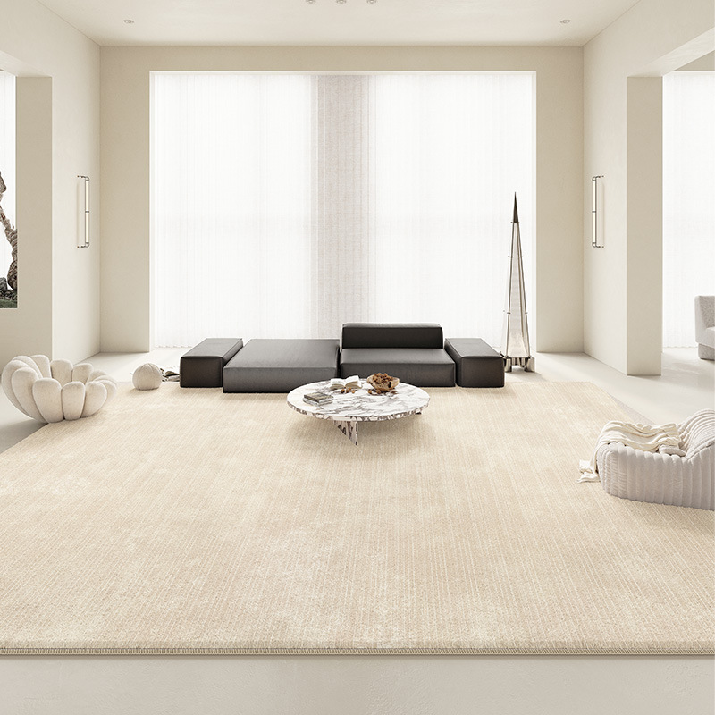 Living Room Carpet Simple Room Soundproof Non-slip Sofa Coffee Table Rug High-end Feel Home Easy Care Bedroom Bedside Rug