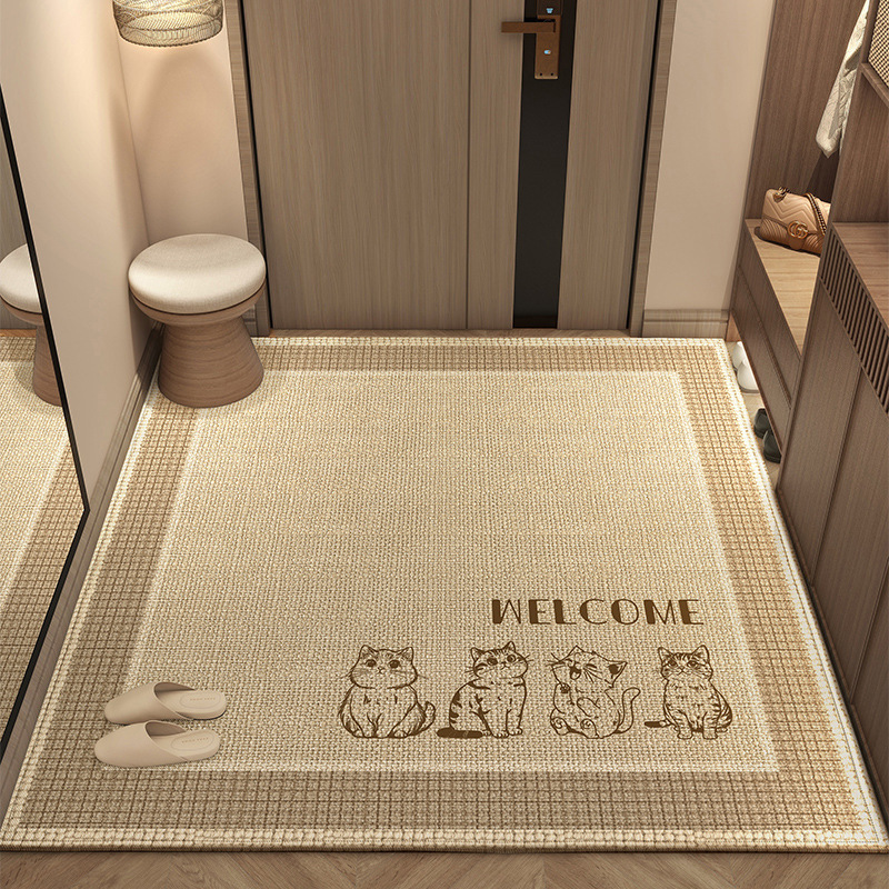 2025 New Entryway Wipe-Free Wash-Free Doormat High-End Feel Door Mat Customizable Mat