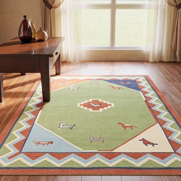 Cross-Border Moroccan Ethnic Carpet Living Room Full of Sofa Coffee Table Cushion Bedroom Easy to Care Bedside Blanket in Stock