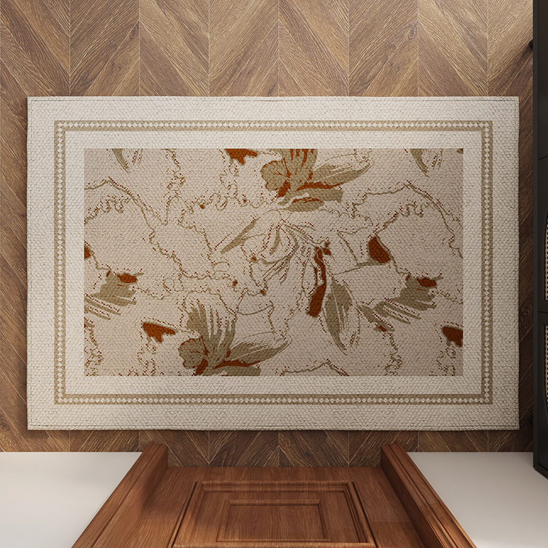 Luxury Entryway Loop Pile Carpet Large Area Full Coverage Wear-Resistant Floor Mat Entrance Doorway Dirt-Resistant Foot Mat