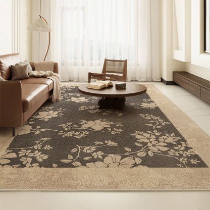 2025 New French Style Living Room Carpet Light Luxury Retro High-end Feel Home Vintage Style Bedroom Rug