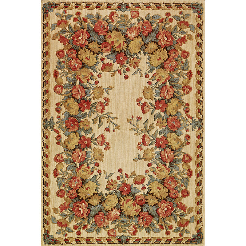 Fashion Pastoral Style Classic American Light Luxury Carpet Living Room Coffee Table Rug Bedroom Sofa Bed End Clothing Store Showroom