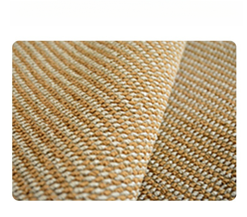 Imitation Sisal Carpet for Living Room, Vintage Style, Study Room, Full Coverage, Stain Resistant, Easy to Clean, Wash-Free, Wipeable Floor Mat, Bedroom Bedside Rug