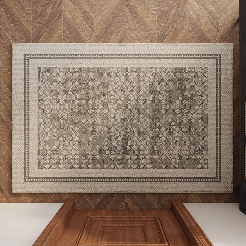 Luxury Entryway Loop Pile Carpet Large Area Full Coverage Wear-Resistant Floor Mat Entrance Doorway Dirt-Resistant Foot Mat