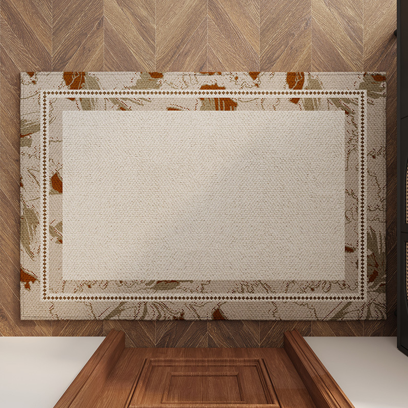 Luxury Entryway Loop Pile Carpet Large Area Full Coverage Wear-Resistant Floor Mat Entrance Doorway Dirt-Resistant Foot Mat