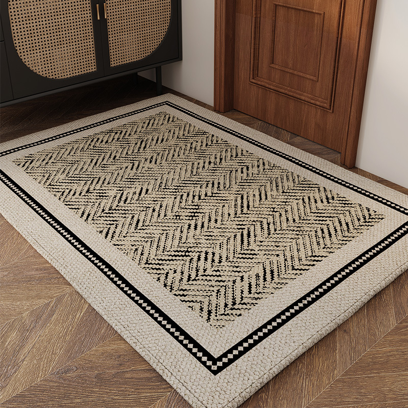 Luxury Entryway Loop Pile Carpet Large Area Full Coverage Wear-Resistant Floor Mat Entrance Doorway Dirt-Resistant Foot Mat