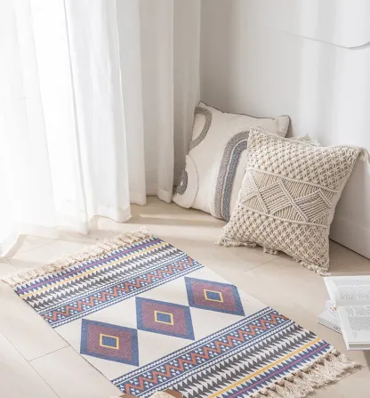 RugavaMoroccan Nordic Carpet Feel Home Living Room Sofa Rug Personality Modern Simple Homestay Tatami Mat