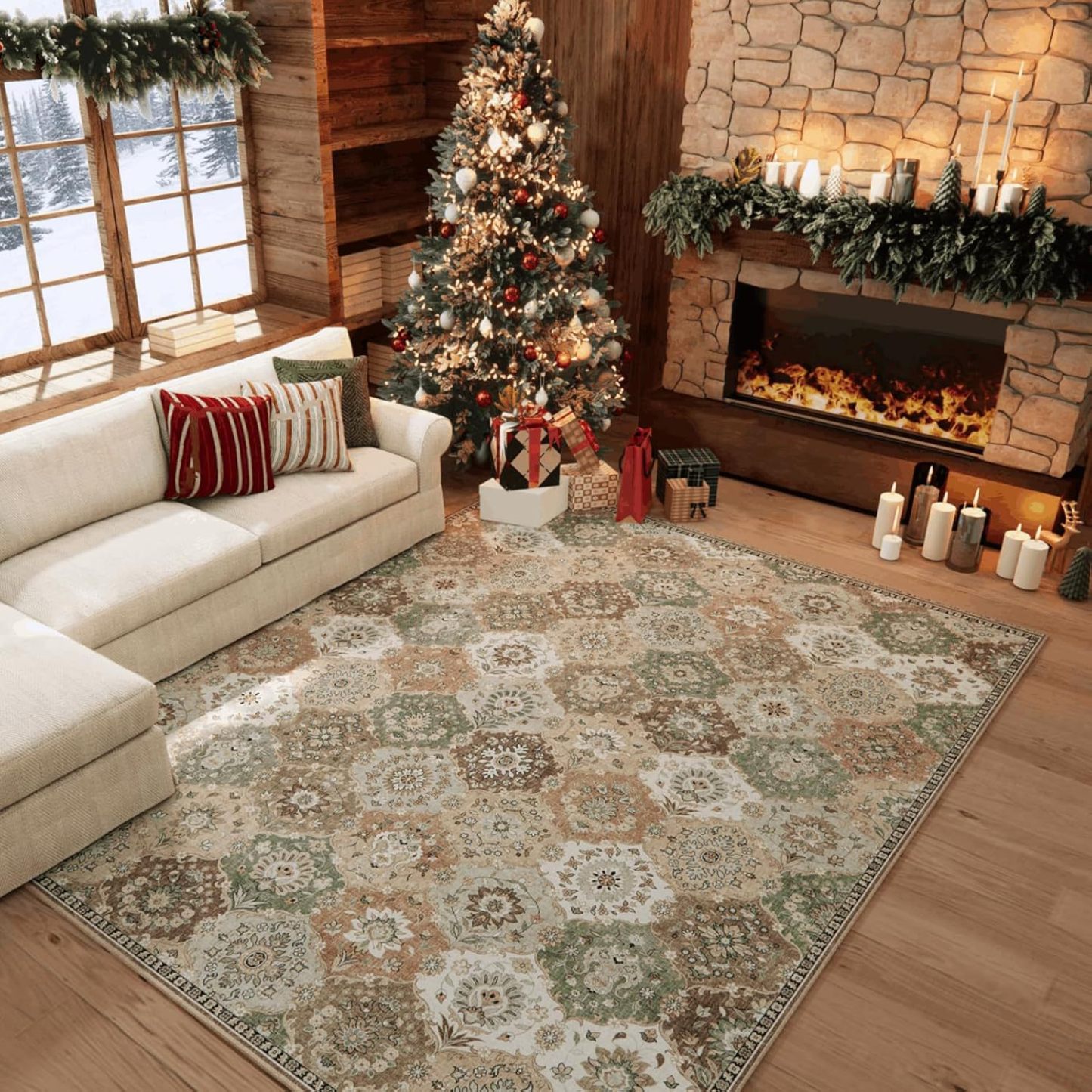 Luxury High-End Solid Color Floral Bedroom Living Room Home Carpet Entrance Hallway Door Mat