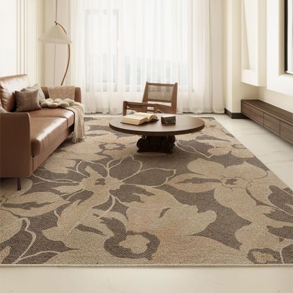 2025 New French Style Living Room Carpet Light Luxury Retro High-end Feel Home Vintage Style Bedroom Rug