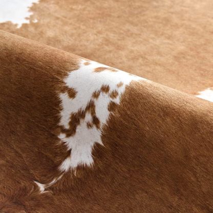 Rugava Modern Minimalist Faux Fur Carpet Indoor Living Room Bedroom Rug Faux Leather Zebra Animal Skin Pattern
