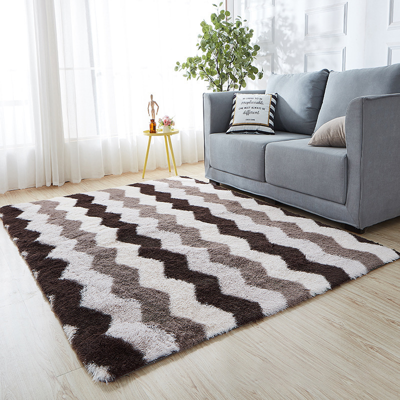 Factory Direct Supply Nordic Style Large Area Living Room Bedroom Full Coverage Home Long Plush Carpet Rug Mat Carpet