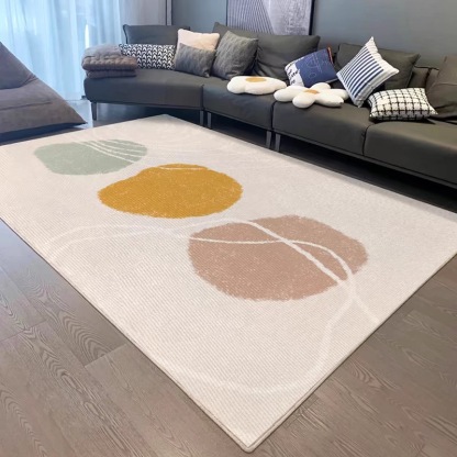 Bedroom Carpet Living Room Stain Resistant Easy to Clean Insulation Home Non-Slip Water Absorbent Sofa Coffee Table Crystal Velvet Rug