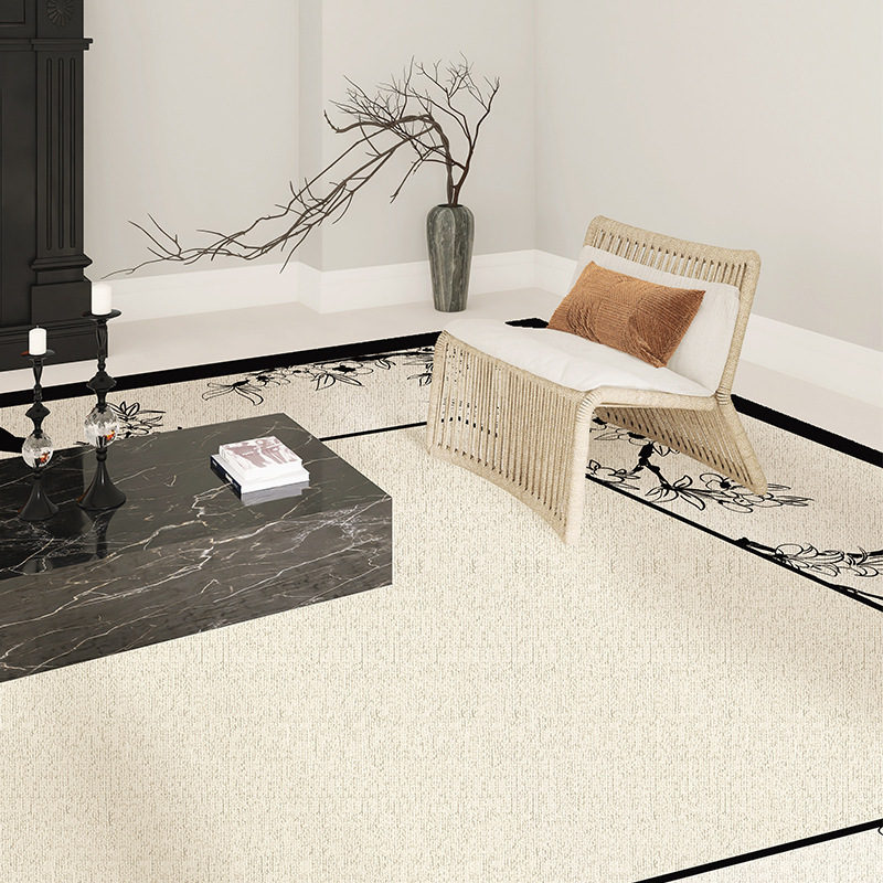 Living Room Carpet Erasable Washable American Retro Sofa Table Carpet French Bedroom Waterproof Easy to Care Skid Resistance Blanket