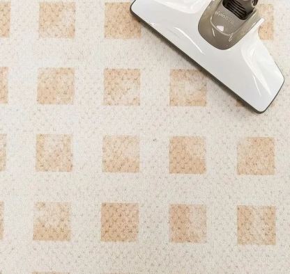 Living Room Carpet Loop Pile Simple Cream Style Home Waterproof Anti-Stain Coffee Table Rug Easy Care Bedroom Study Non-Slip Rug