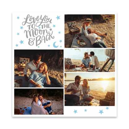 Custom Photo Collage Bedding Personalized Bedding Duvet Cover Double Bed Sheet Gifts