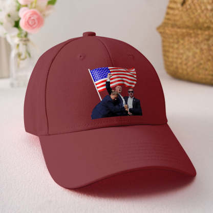 Fight! 2024 Assassination Hat Trump 2025 Shot Hat for Donald Trump Supporter