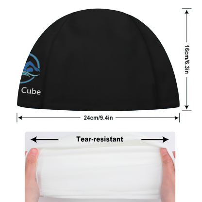 Custom Logo Swimming Cap Personalized Swim Caps Swimming Hats for Men Women